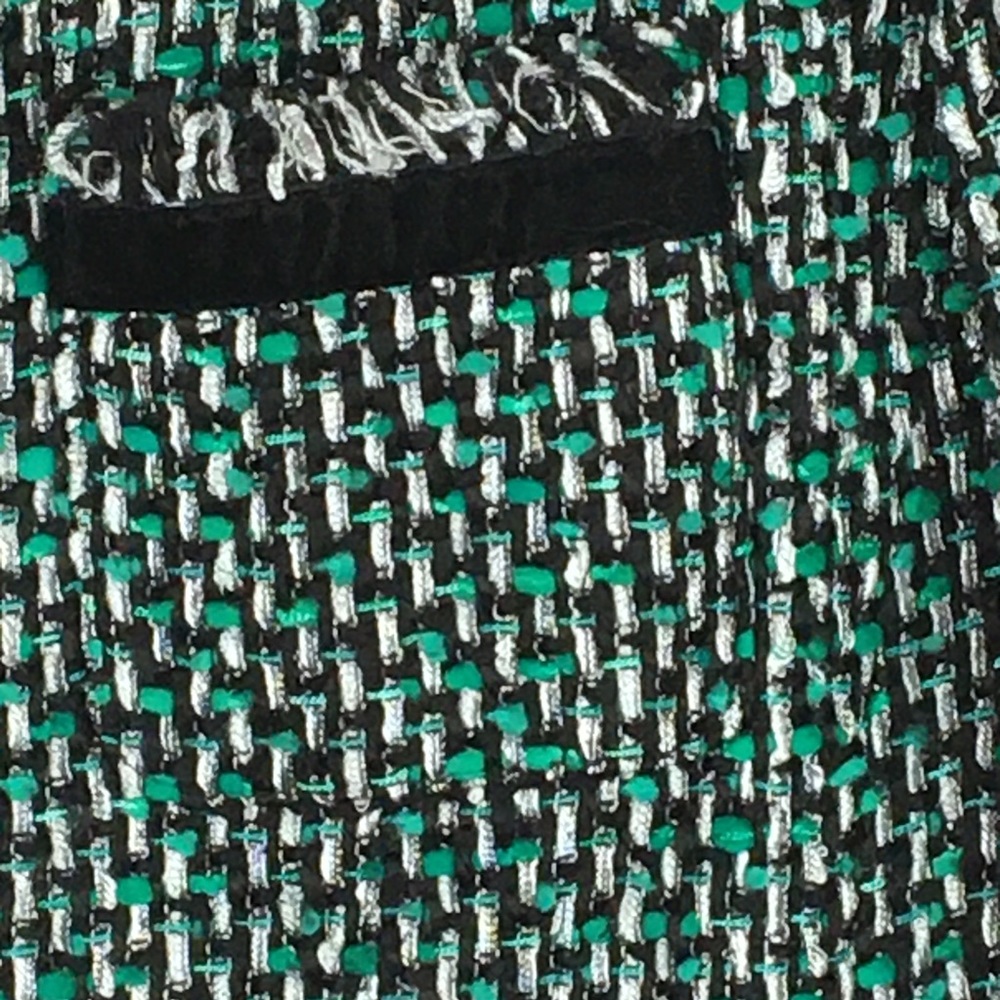 Vintage Open Blazer by VARIATIONS textured fringe - Picture 4 of 14